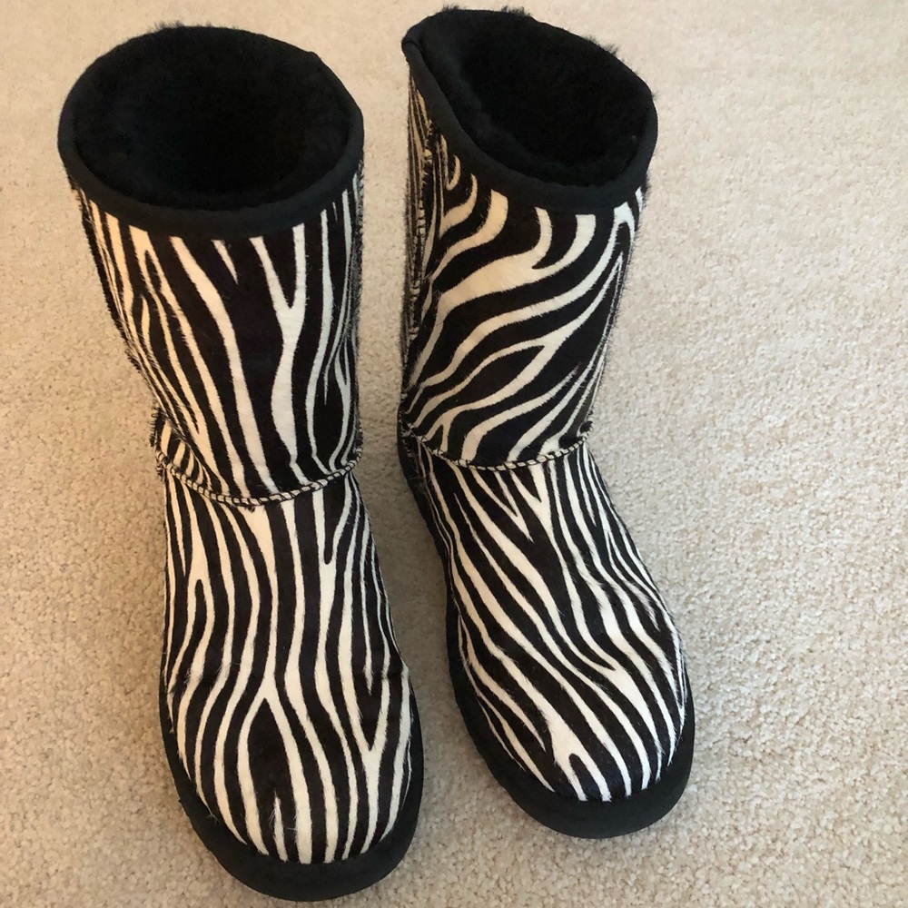 UGG zebra boots
